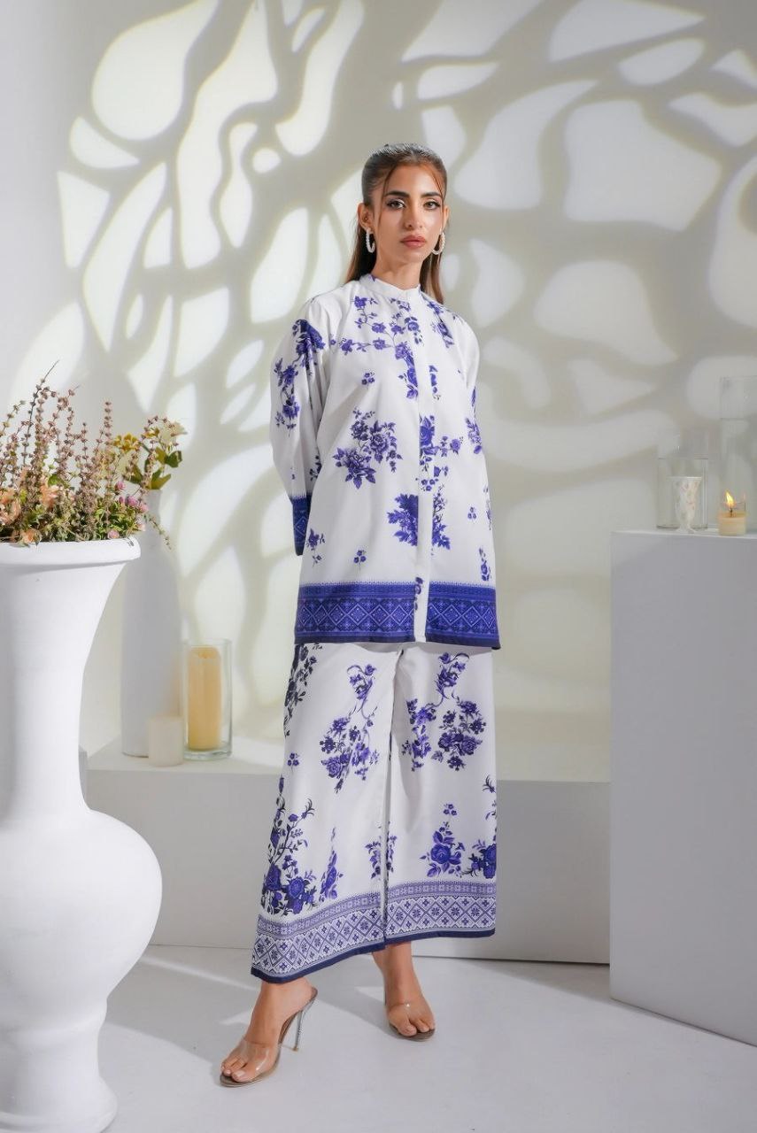 💠 Indigo Porcelain Co-ord Set