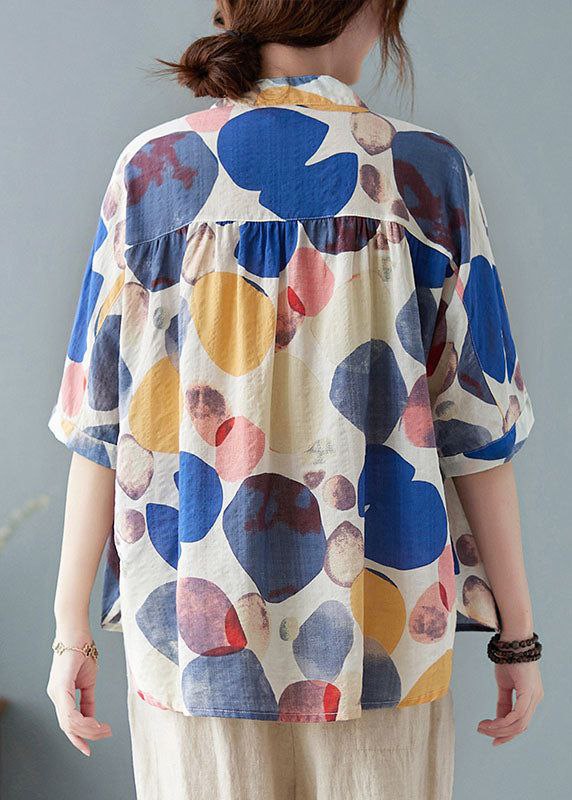 🌺 Floral button-up linen shirt!