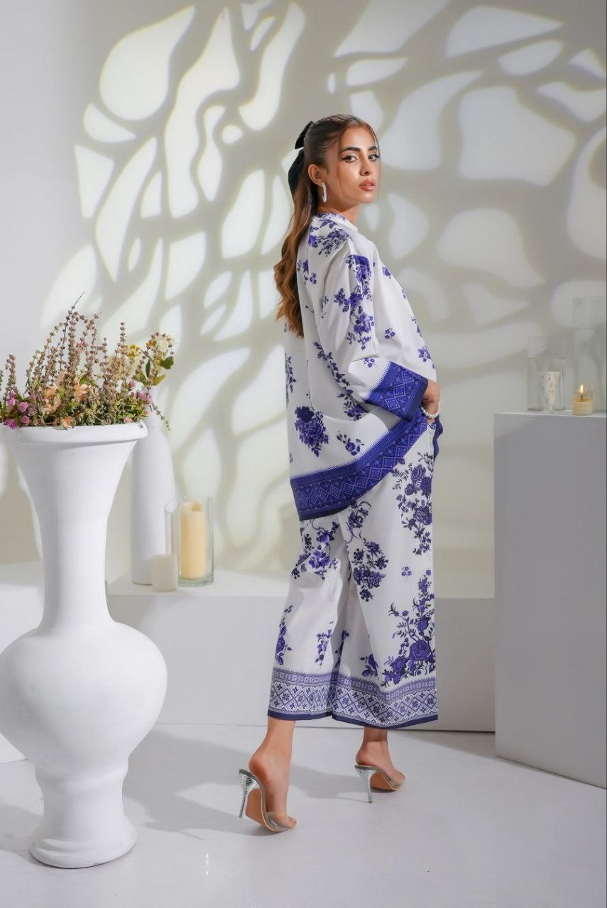 💠 Indigo Porcelain Co-ord Set