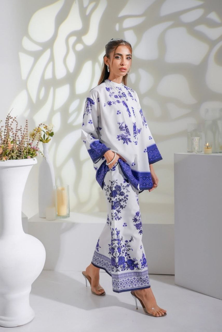 💠 Indigo Porcelain Co-ord Set
