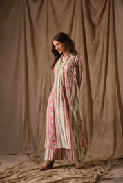 Garden Whisper Pastel Floral Kurta Set 🌿🌷