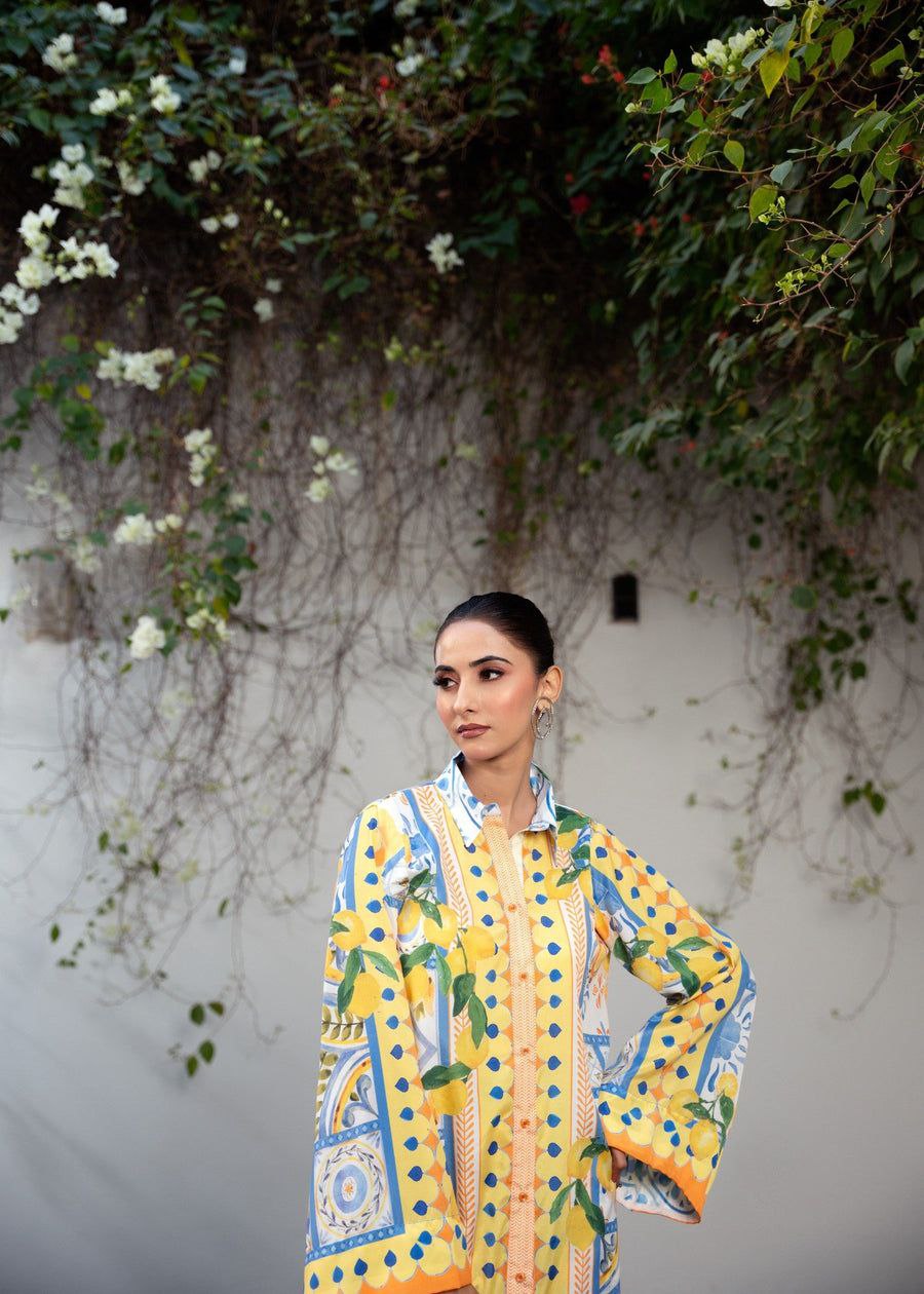Amalfi Citrus Bloom Co-ord Set