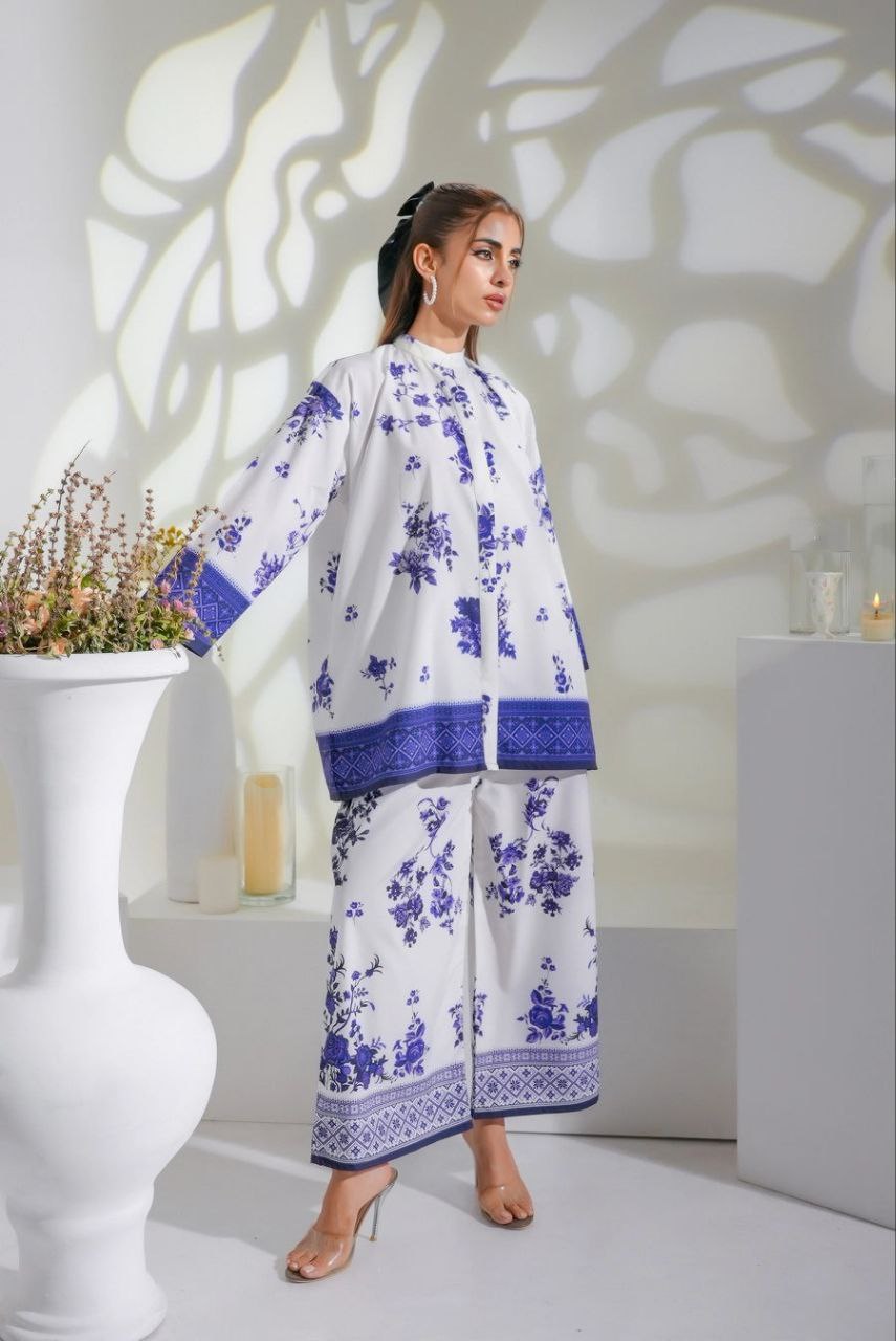 💠 Indigo Porcelain Co-ord Set