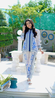 Santorini Bloom Co-ord Set