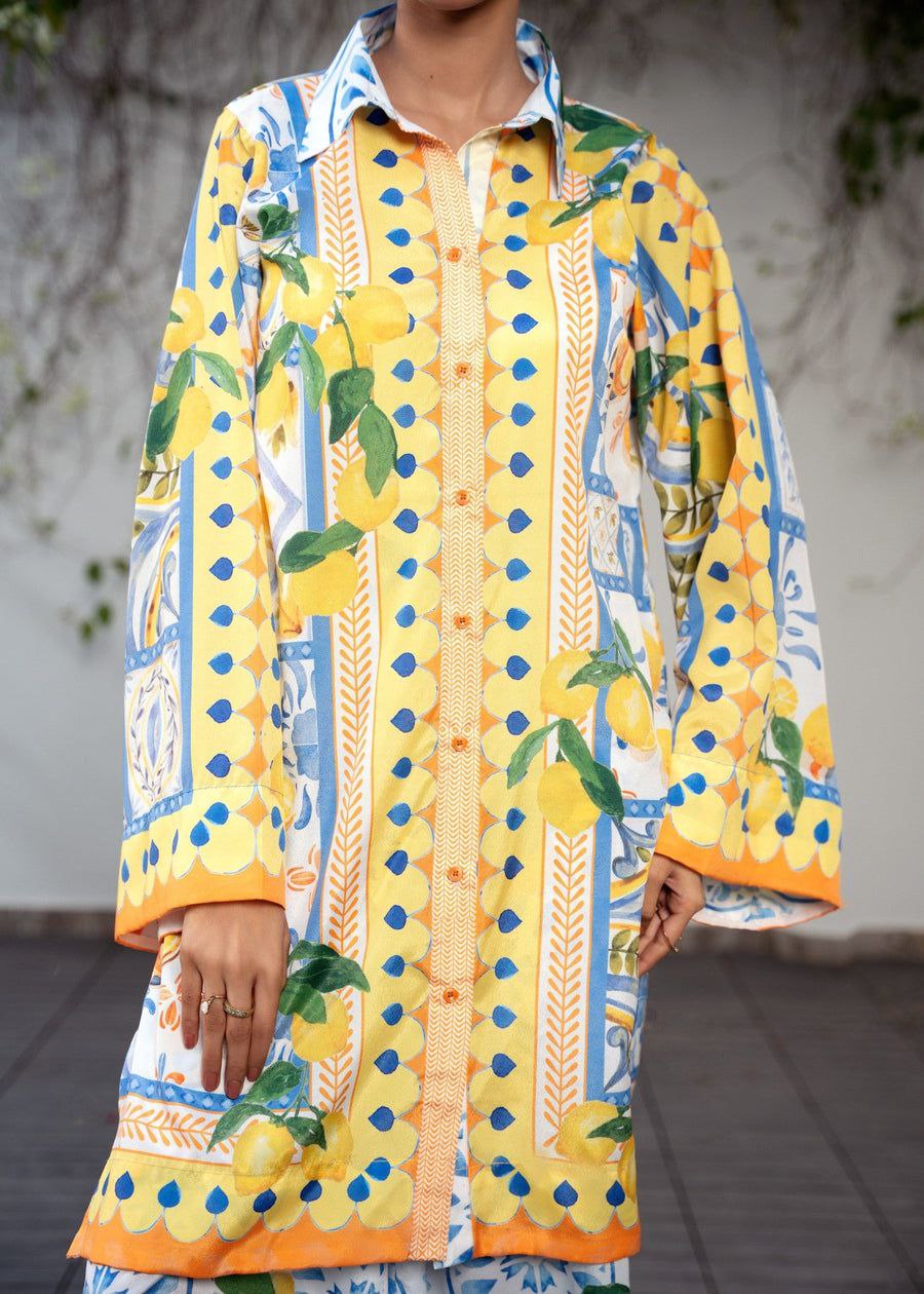 Amalfi Citrus Bloom Co-ord Set