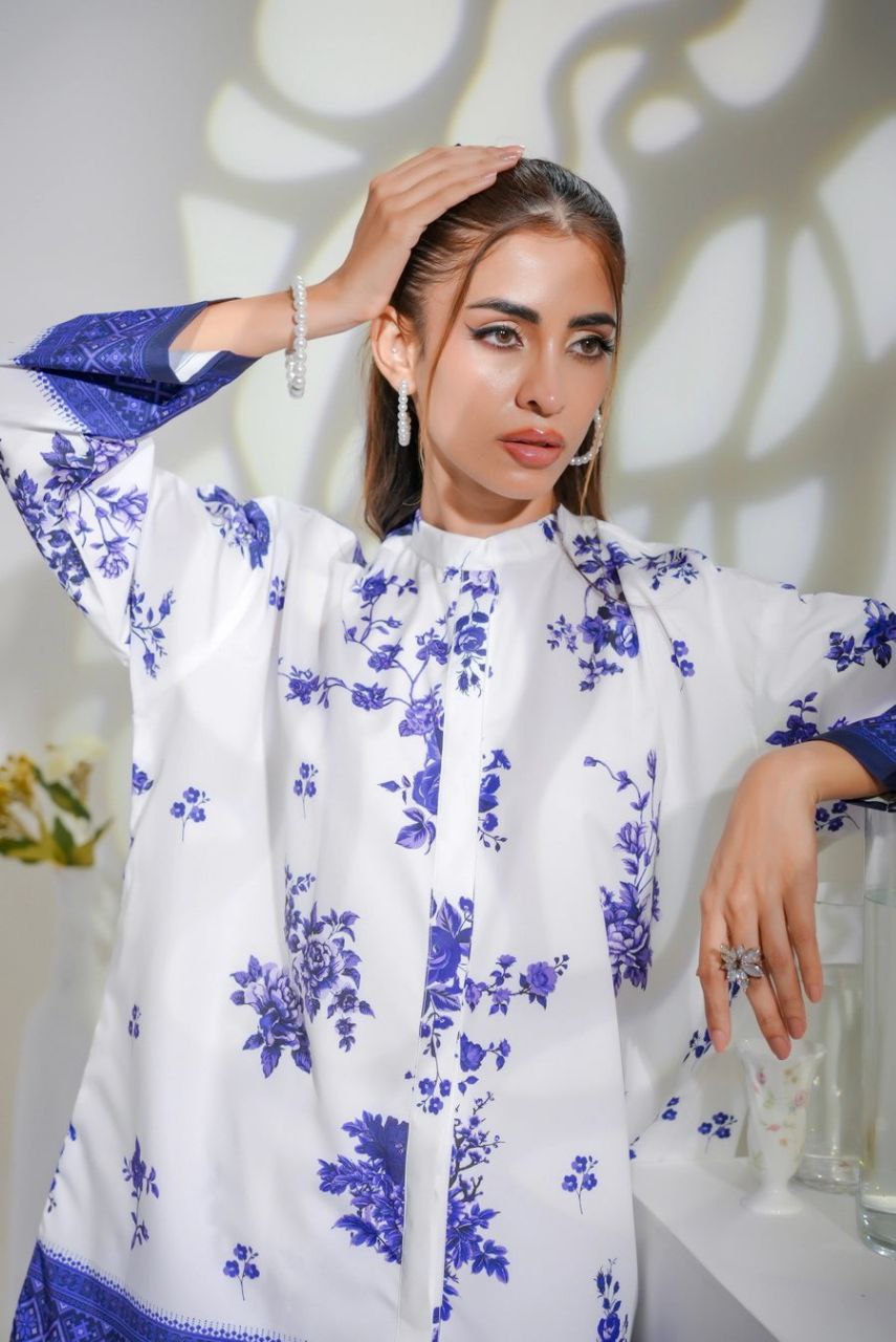 💠 Indigo Porcelain Co-ord Set