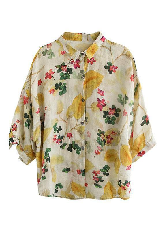 Floral Printed Stylish Shirt For Her