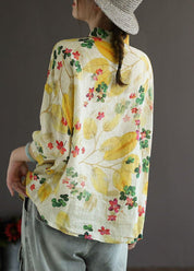 Floral Printed Stylish Shirt For Her