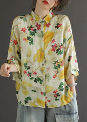 Floral Printed Stylish Shirt For Her